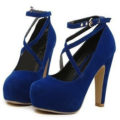 Funki Findz | Shoes | Women's Criss Cross Ankle Strap Platforms