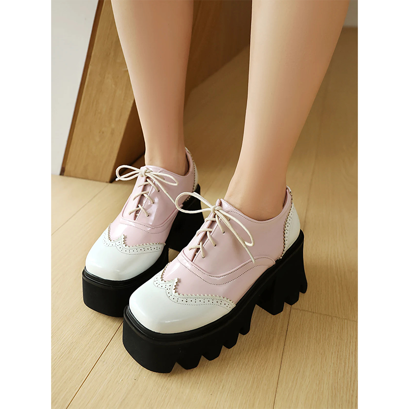 Funki Findz | Shoes | Women's British Walker Chunky Platforms