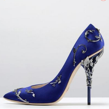 Funki Findz | Shoes | Women's Elegant Silk Formal Prom Stilettos