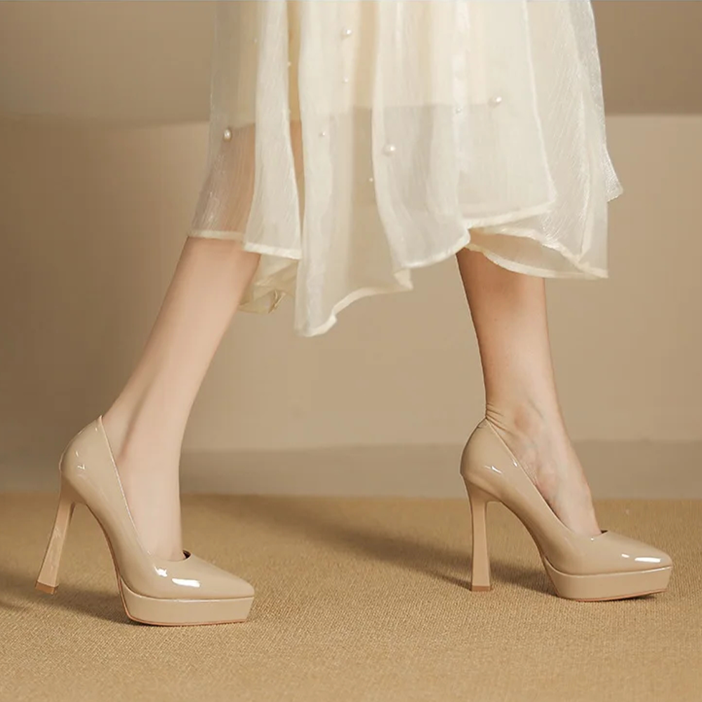 Funki Findz | Shoes | Women's Elegant Patent High Heel Pumps