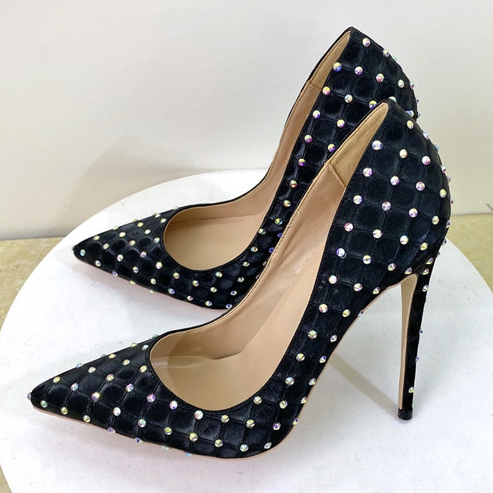 Funki Findz | Shoes | Women's Beaded Crystal Luxury Stilettos