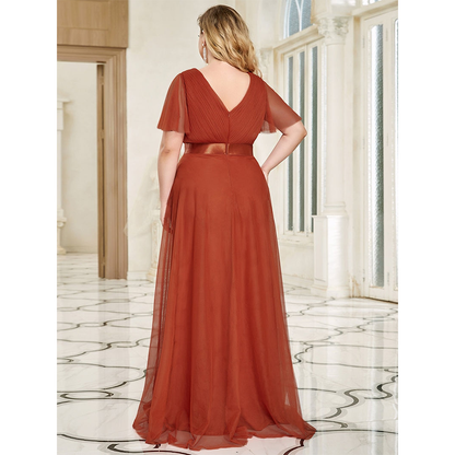 Funki Findz | Dresses | Women's Plus Size Long Evening Dress