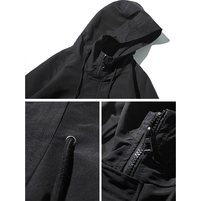 Funki Findz | Jackets | Men's Lightweight Hooded Windbreaker