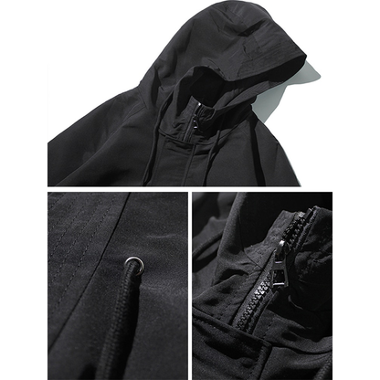 Funki Findz | Jackets | Men's Lightweight Hooded Windbreaker