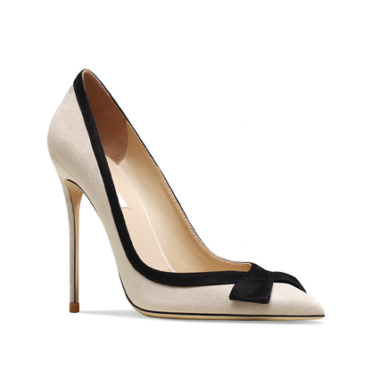Funki Findz | Shoes | Women's Luxury Leather Bow Knot Stilettos
