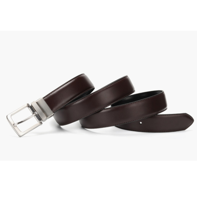 Funki Findz | Belts | Men's Luxury Leather Belt Reversible Buckle