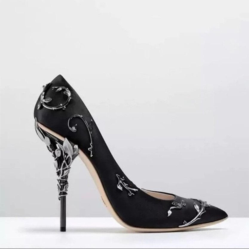 Funki Findz | Shoes | Women's Elegant Silk Formal Prom Stilettos