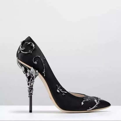 Funki Findz | Shoes | Women's Elegant Silk Formal Prom Stilettos