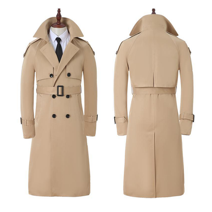 Funki Findz | Jackets | Men's Long Windbreaker Trench Coat