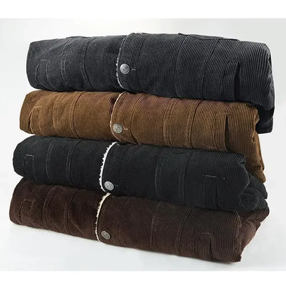 Funki Findz | Jackets | Men's Corduroy Fleece Winter Jacket