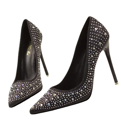 Funki Findz | Shoes | Women's Rhinestone Sparkly Prom Shoes
