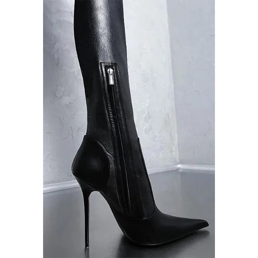 Funki Findz | Boots | Women's Luxury Thigh High Stiletto Boots