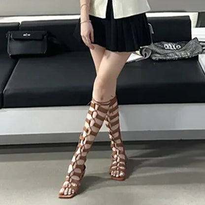 Funki Findz | Shoes | Women's Lace Up Gladiator Sandals