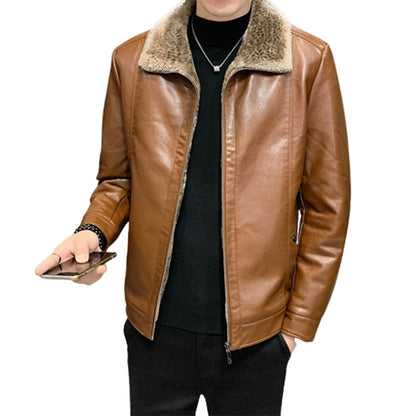 Funki Findz | Jackets | Men's Luxury Faux Leather Winter Jacket