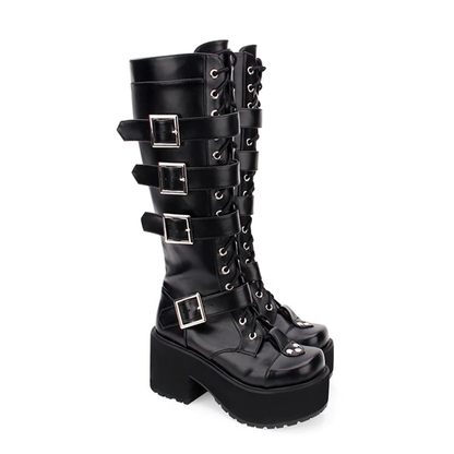 Funki Findz | Boots | Women's Japanese Gothic Platform Boots