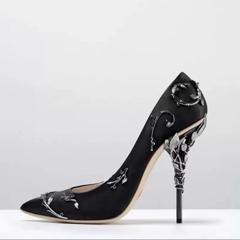 Funki Findz | Shoes | Women's Elegant Silk Formal Prom Stilettos