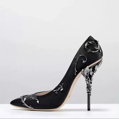 Funki Findz | Shoes | Women's Elegant Silk Formal Prom Stilettos