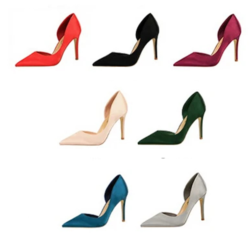 Funki Findz | Shoes | Women's Satin Wedding Party Stilettos