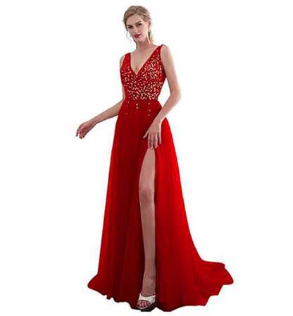 Funki Findz | Dresses | Women's Beaded  Evening Dress | Tulle