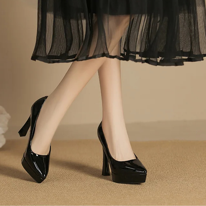 Funki Findz | Shoes | Women's Elegant Patent High Heel Pumps