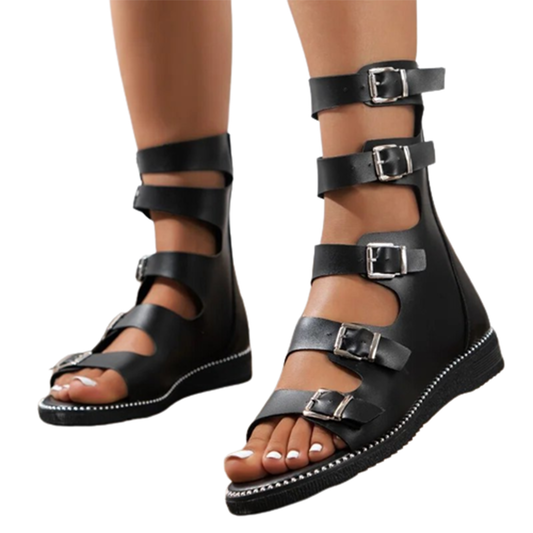 Funki Findz | Shoes | Women's Gothic Open-toe Roman Sandals