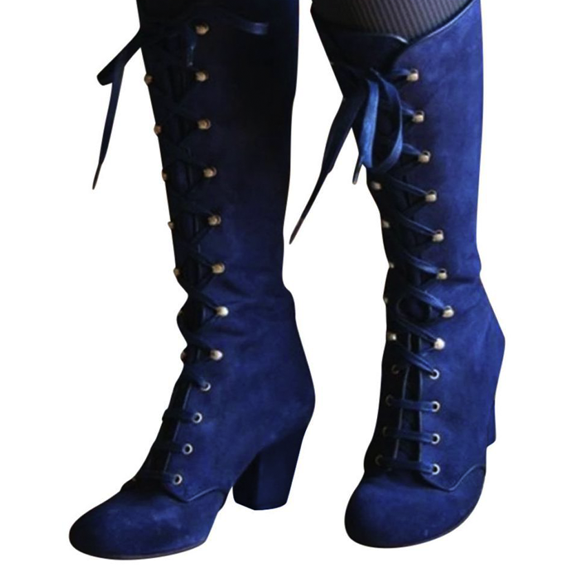 Funki Findz | Boots | Women's Vintage Retro Lace Up Boots