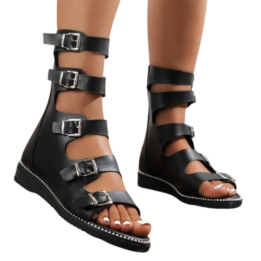 Funki Findz | Shoes | Women's Gothic Open-toe Roman Sandals