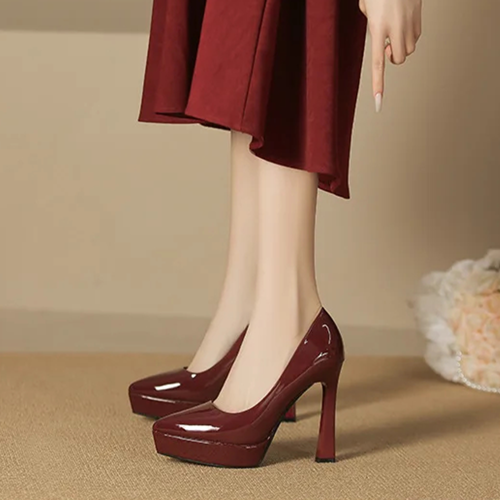 Funki Findz | Shoes | Women's Elegant Patent High Heel Pumps
