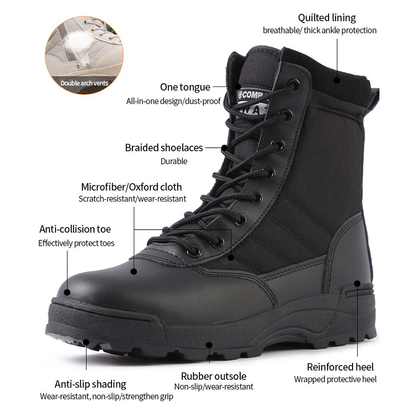 Funki Findz | Boots | Men's Tactical Military Desert Hiking Boots
