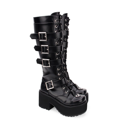 Funki Findz | Boots | Women's Japanese Gothic Platform Boots