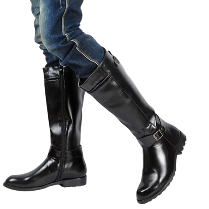 Funki Findz | Boots | Women's Leatherr British Style Riding Boots