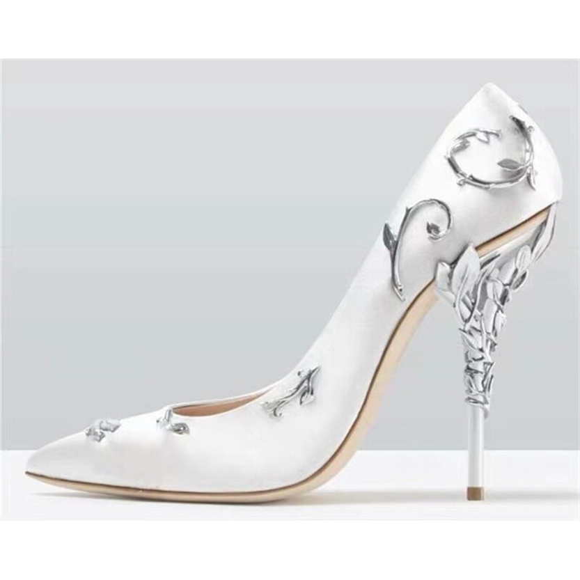 Funki Findz | Shoes | Women's Elegant Silk Formal Prom Stilettos