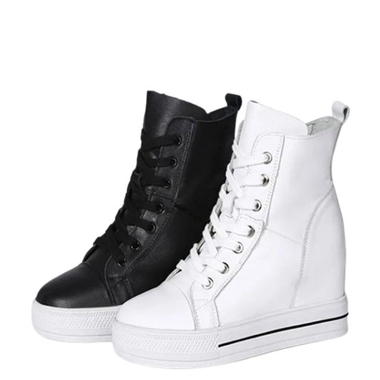 Funki Findz | Boots | Women's Canvas High Rise Ankle Sneaker