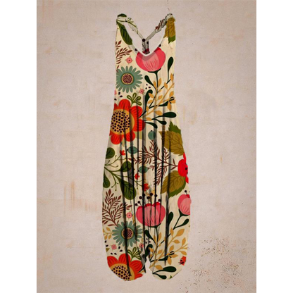 Funki Findz | Pants | Women's Casual Loose Romper Jumpsuit