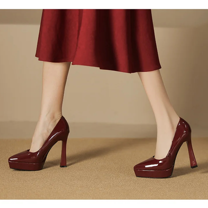 Funki Findz | Shoes | Women's Elegant Patent High Heel Pumps