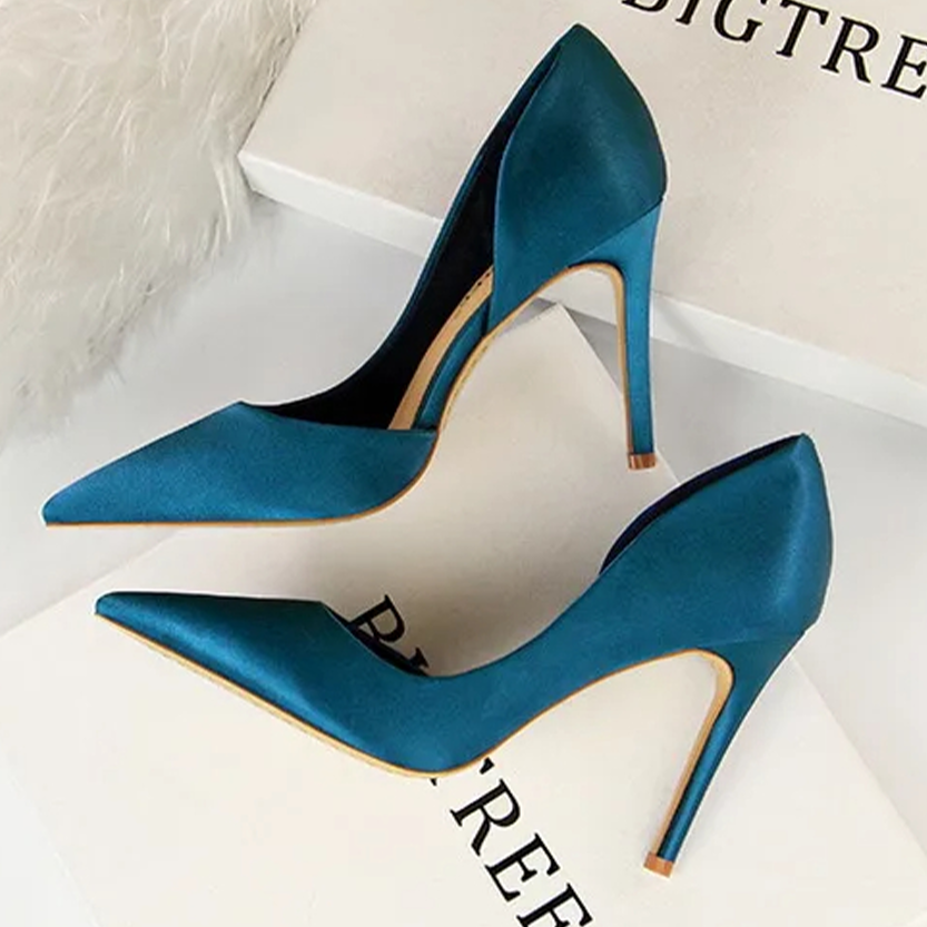 Funki Findz | Shoes | Women's Satin Wedding Party Stilettos