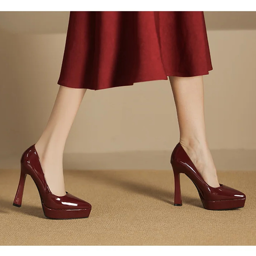 Funki Findz | Shoes | Women's Elegant Patent High Heel Pumps