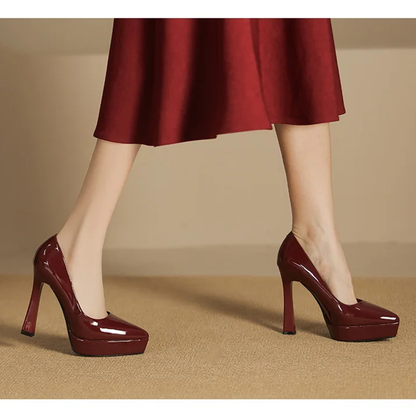 Funki Findz | Shoes | Women's Elegant Patent High Heel Pumps