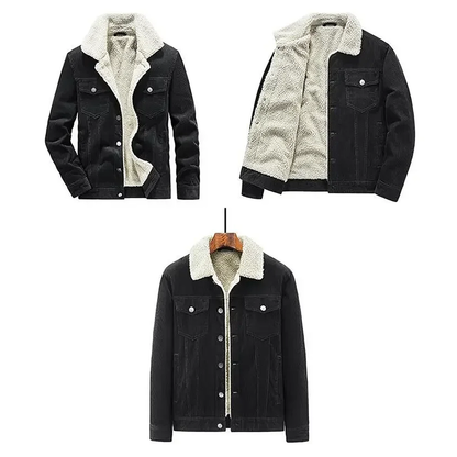 Funki Findz | Jackets | Men's Corduroy Fleece Winter Jacket