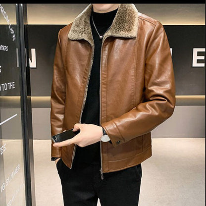 Funki Findz | Jackets | Men's Luxury Faux Leather Winter Jacket