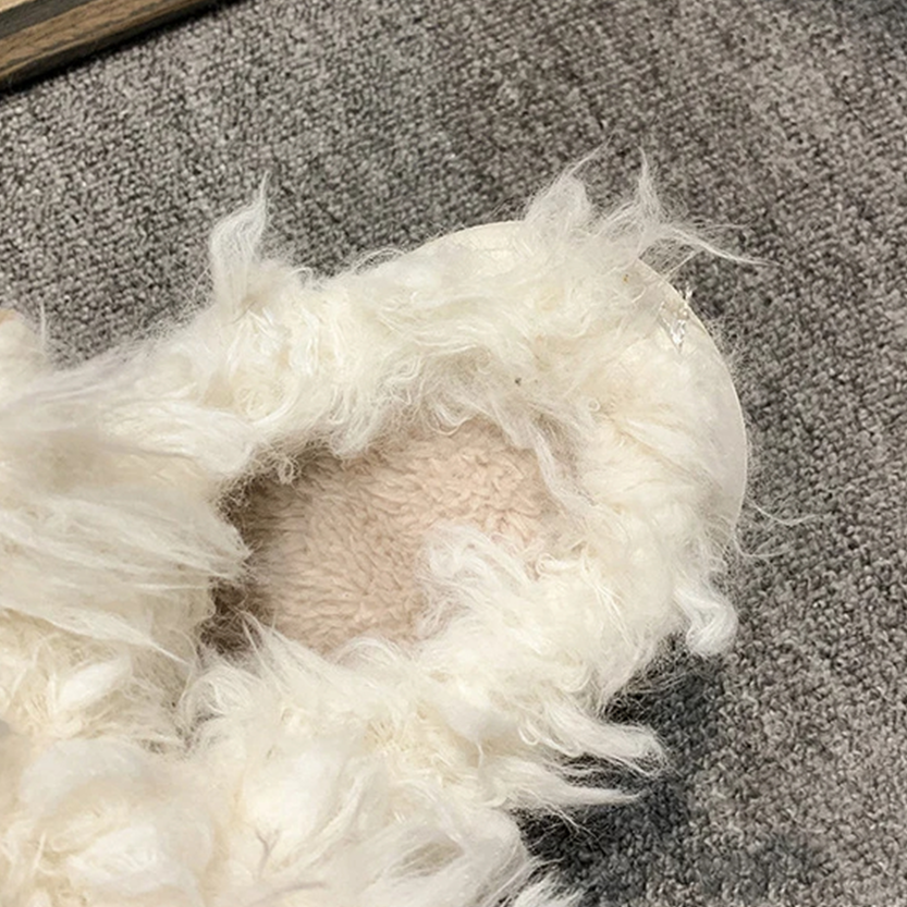 Funki Findz | Shoes | Women's Cute Shaggy Dog Slippers