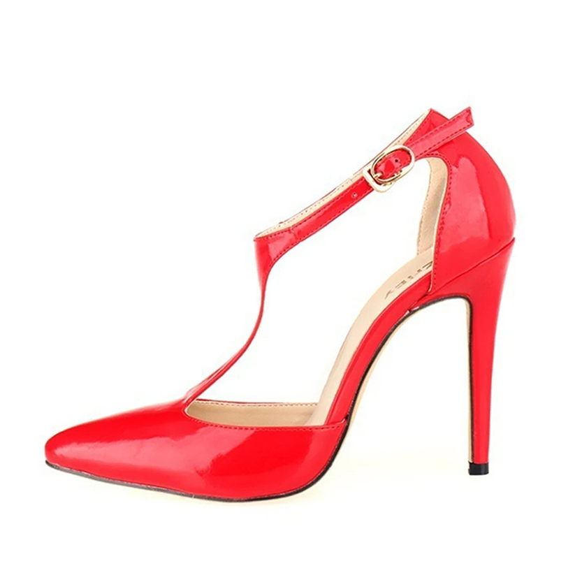 Funki Findz | Shoes | Women's Super High  Heel T-Strap Stilettos