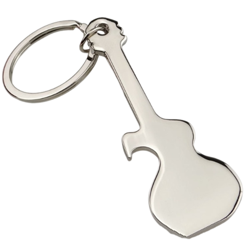 Funki Findz | Keychains | Novelty Guitar Violin Bottle Openers