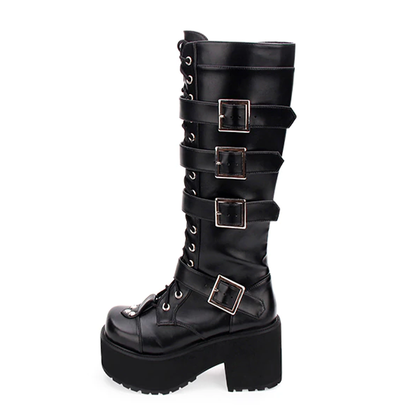 Funki Findz | Boots | Women's Japanese Gothic Platform Boots