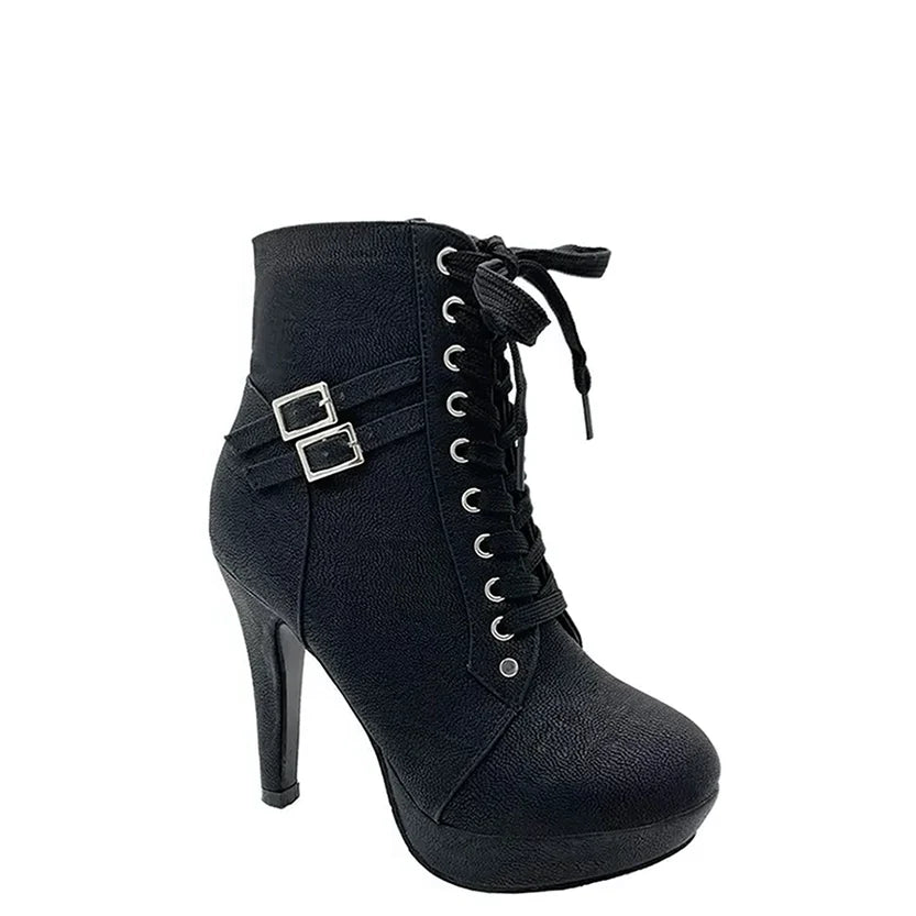 Funki Findz | Boots | Women's High Heel Platform Ankle Boots
