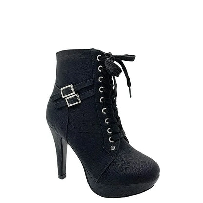 Funki Findz | Boots | Women's High Heel Platform Ankle Boots
