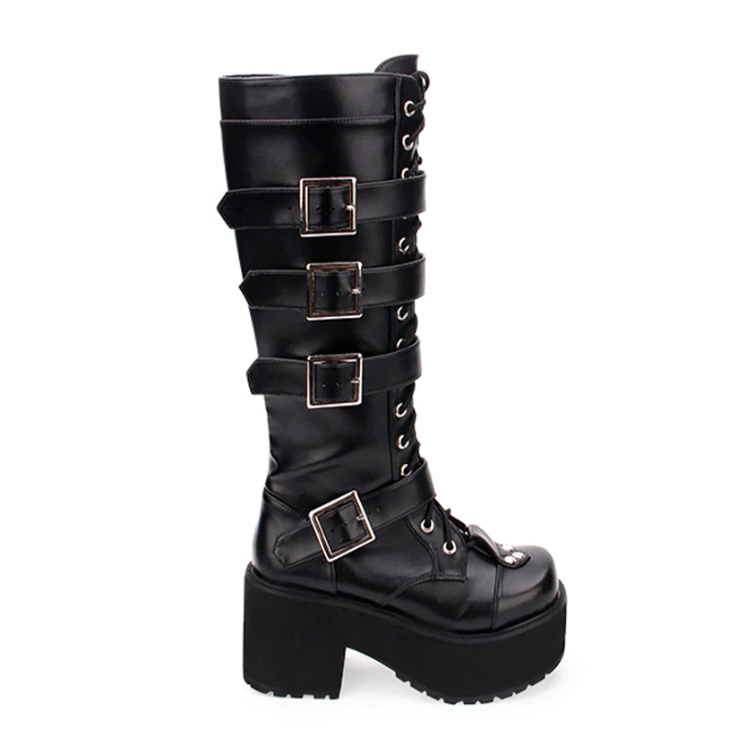 Funki Findz | Boots | Women's Japanese Gothic Platform Boots