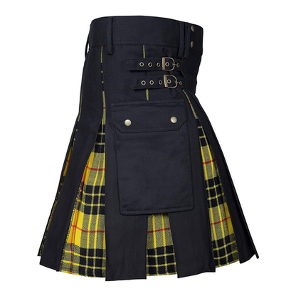 Funki Findz | Skirts | Men's Modern Gothic Punk Plaid Pleated Kilt