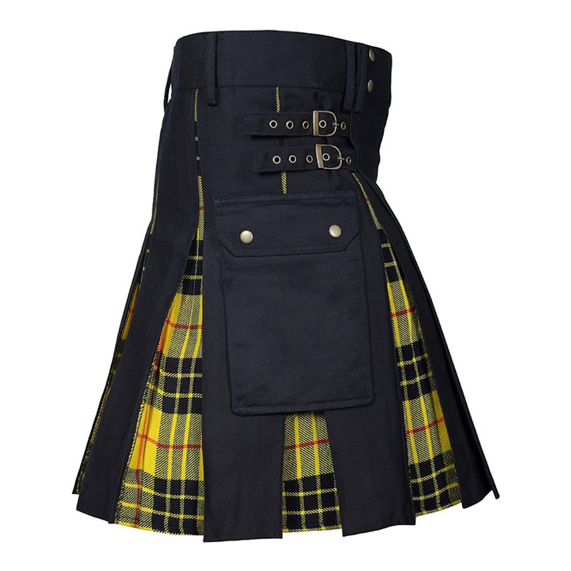 Funki Findz | Skirts | Men's Modern Gothic Punk Plaid Pleated Kilt