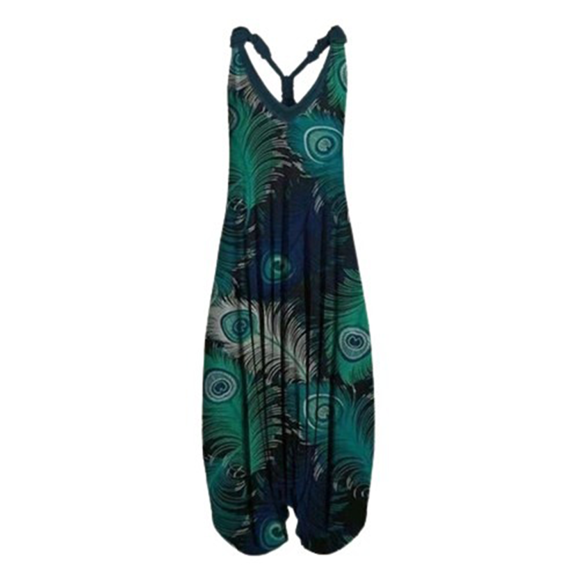 Funki Findz | Pants | Women's Casual Loose Romper Jumpsuit